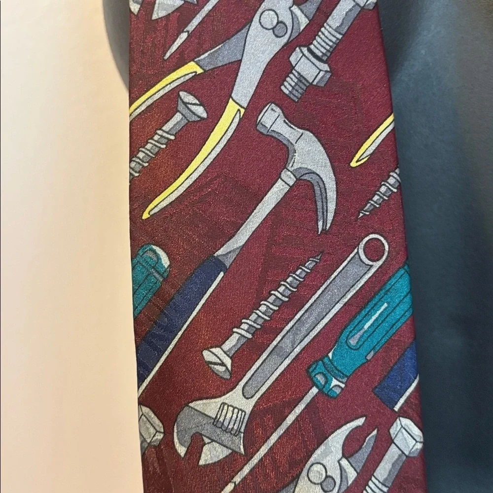 Home Improvement Vintage TV Show More Power Tool Time Necktie Tie